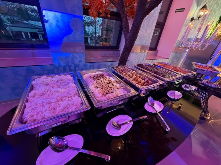 Buffet Nahaufnahme Speisen Catering Event Essen